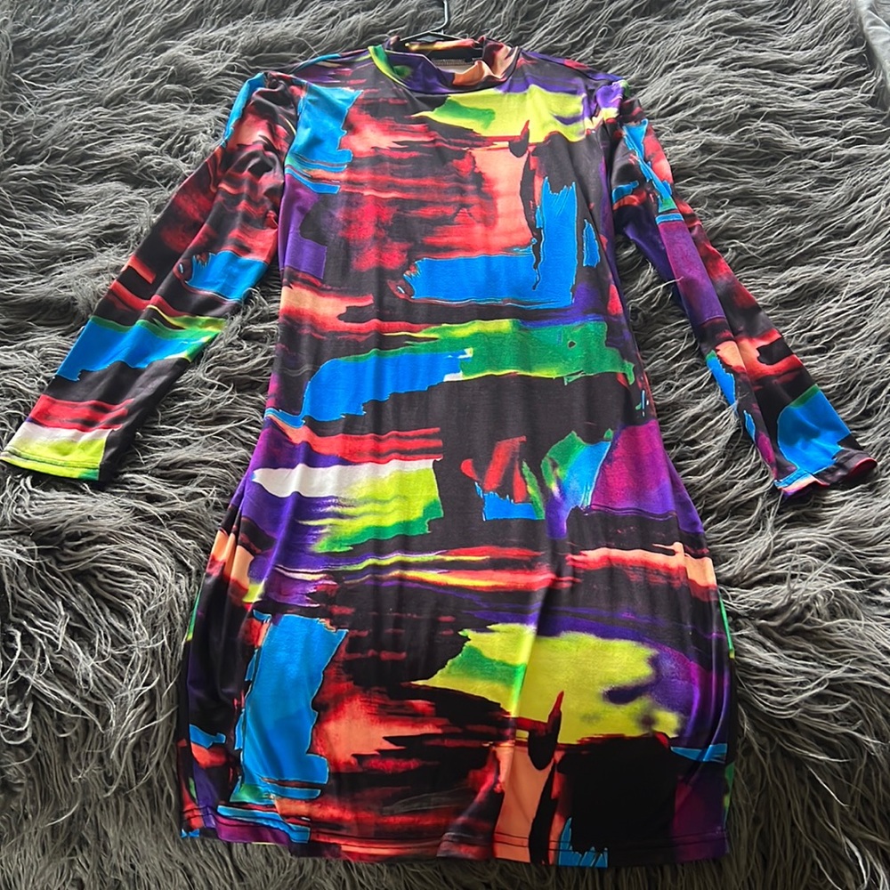 Colorblock Dress